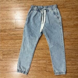 Legoe Heritage maternity jean joggers size large